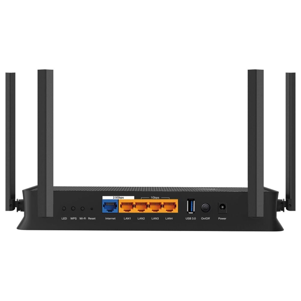 TP-Link BE3600 Dual-Band Wi-Fi 7 Router in Black, , large