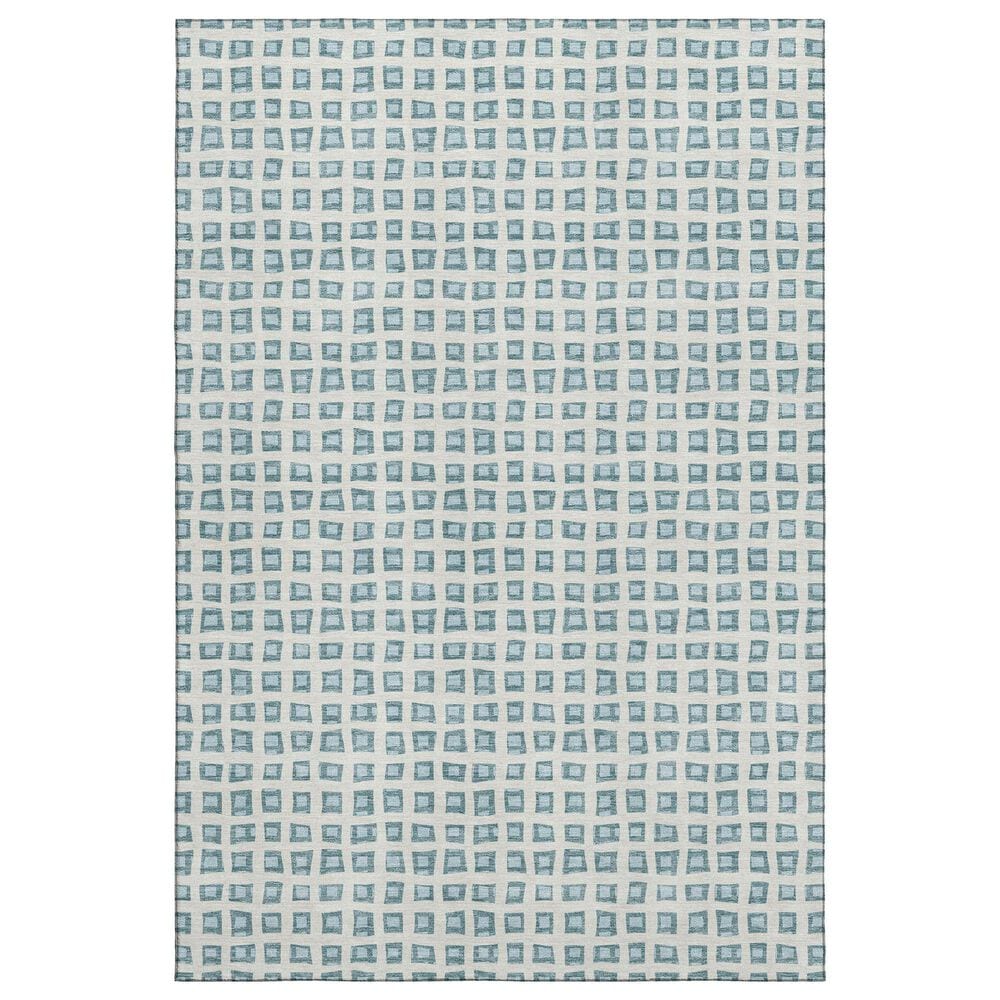 Dalyn Rug Company The Reserve TR4 Teal 3" x 5" Indoor/Outdoor Area Rug, , large