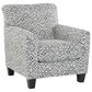 Ashley Hayesdale Accent Chair in Black and Cream, , large