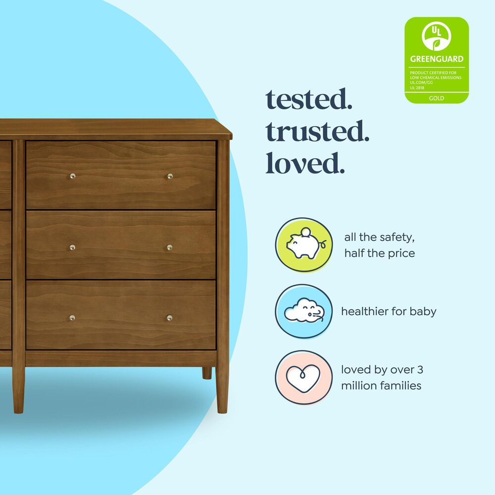 DaVinci Frem 6-Drawer Dresser in Walnut, , large