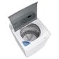 Samsung 4.7 Cu. Ft. Smart Top Load Washer and 7.4 Cu. Ft. Electric Dryer Laundry Pair in White, , large