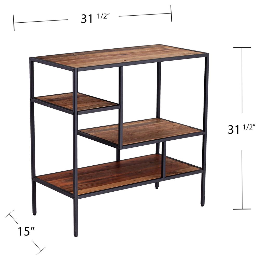 Southern Enterprises Mathry Shelf in Natural and Gray, , large
