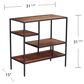 Southern Enterprises Mathry Shelf in Natural and Gray, , large