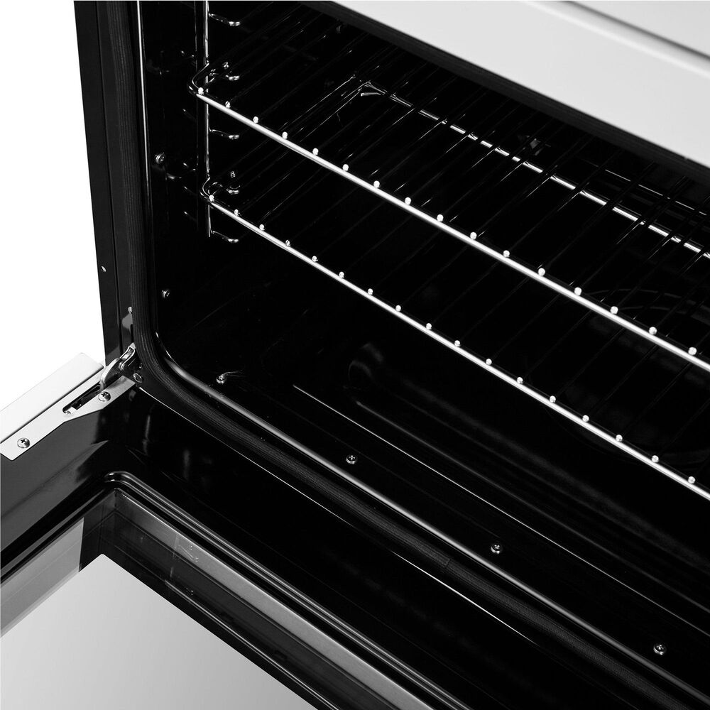 Forno Asti 30" Double Electric Wall Oven with Upper French Door in White, , large