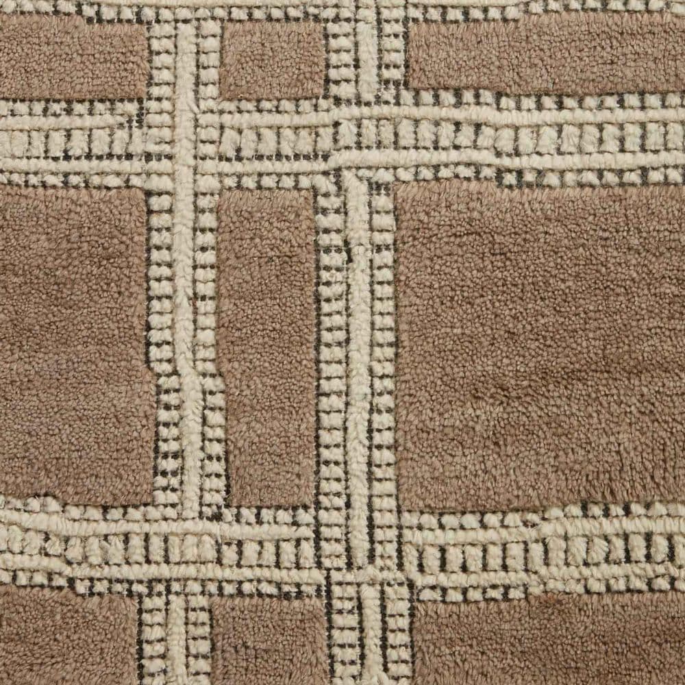 Loloi Milton 5&#39;6&quot; x 8&#39;6&quot; Taupe and Ivory Area Rug, , large