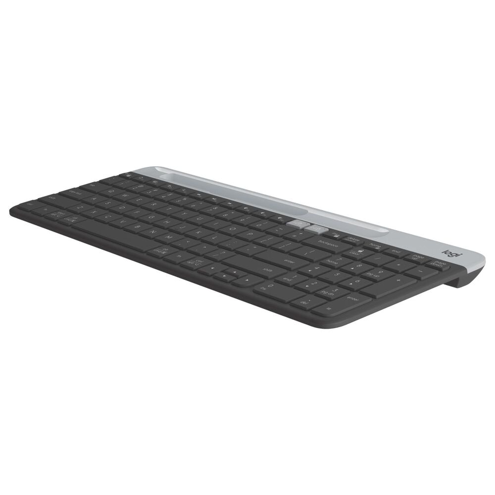 Logitech Slim Multi-Device Wireless Keyboard in Graphite, , large