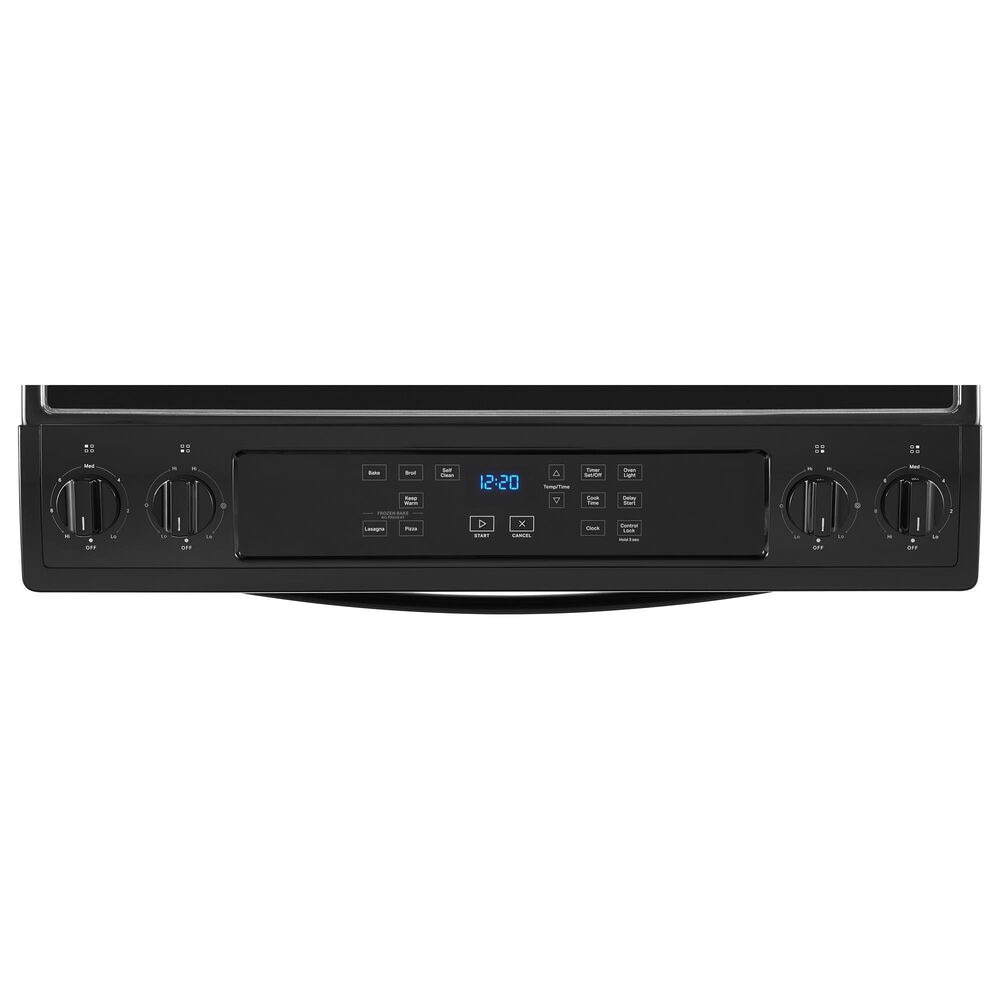 Whirlpool 4.8 Cu. Ft. Electric Range with Frozen Bake in Black, , large