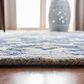 Safavieh Micro-Loop 5" x 8" Navy and Taupe Area Rug, , large