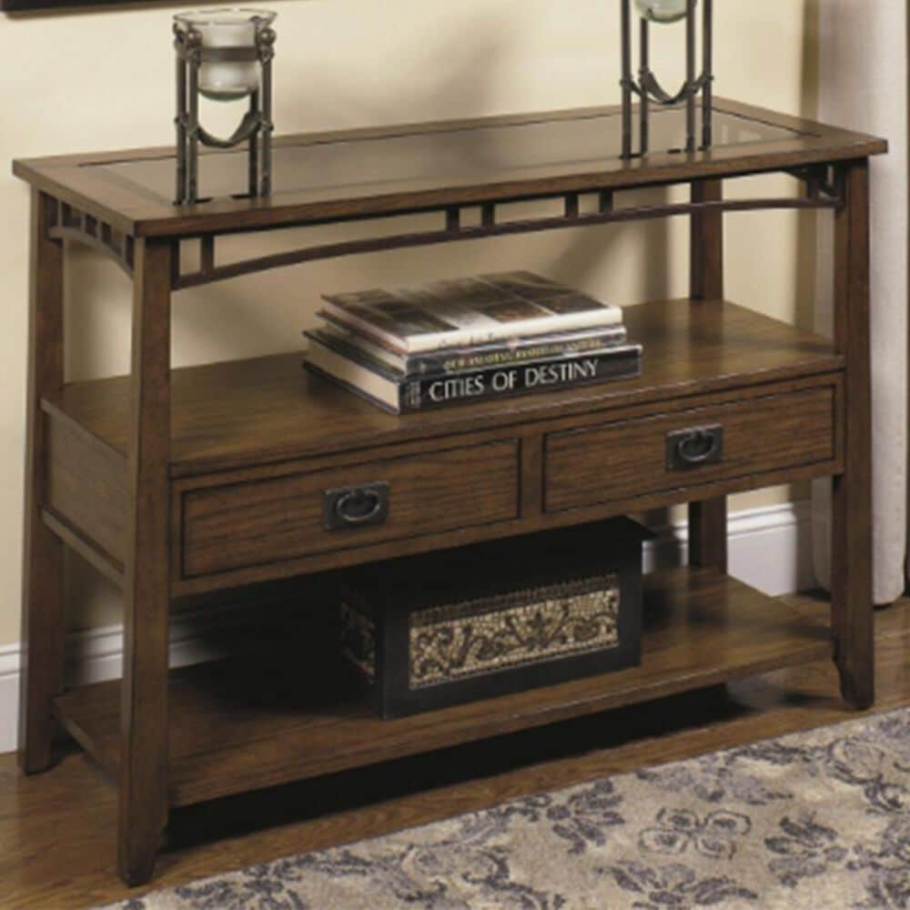 Null Sofa Console in Tea Stained Oak, , large