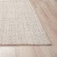 RIZZY Cable 8"6" x 11"6" Neutral Area Rug, , large