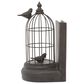 Maple and Jade Birdcage Bookends in Dark Brown (Set of 2), , large