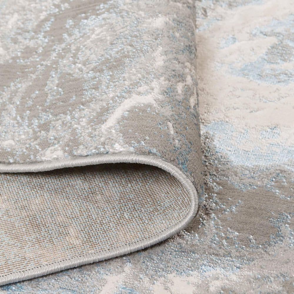 Feizy Azure 3539F 13&#39; x 20&#39; Gray and Blue Area Rug, , large
