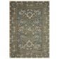 Rifle Paper Co. x Loloi Fiore FIO-01 3"2" Round Slate and Sage Area Rug, , large