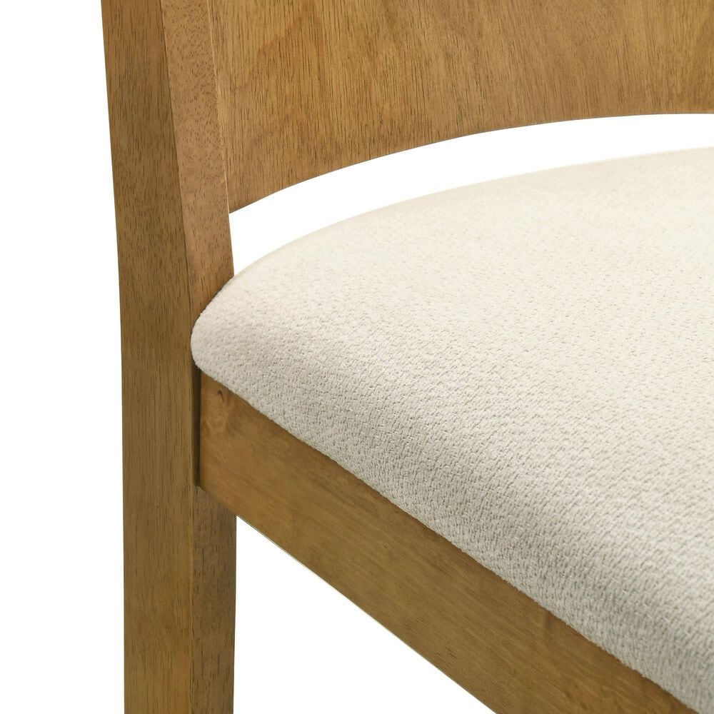 Armen Living Ren 30" Bar Stool in Amber Glow, , large