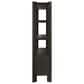 Four Hands Bolton Orwin Wide Bookcase in Smoked Black Oak, , large