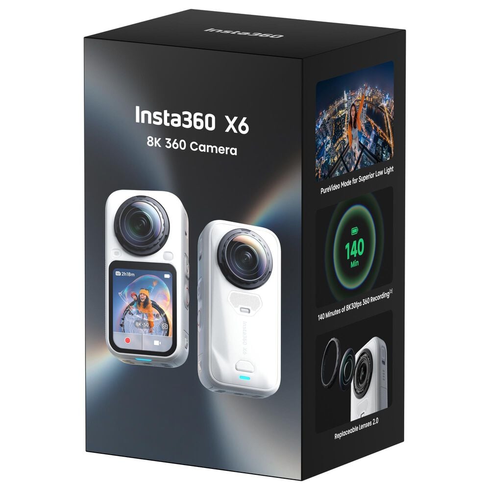 Insta360 X6 Standard Bundle in Arctic White, , large