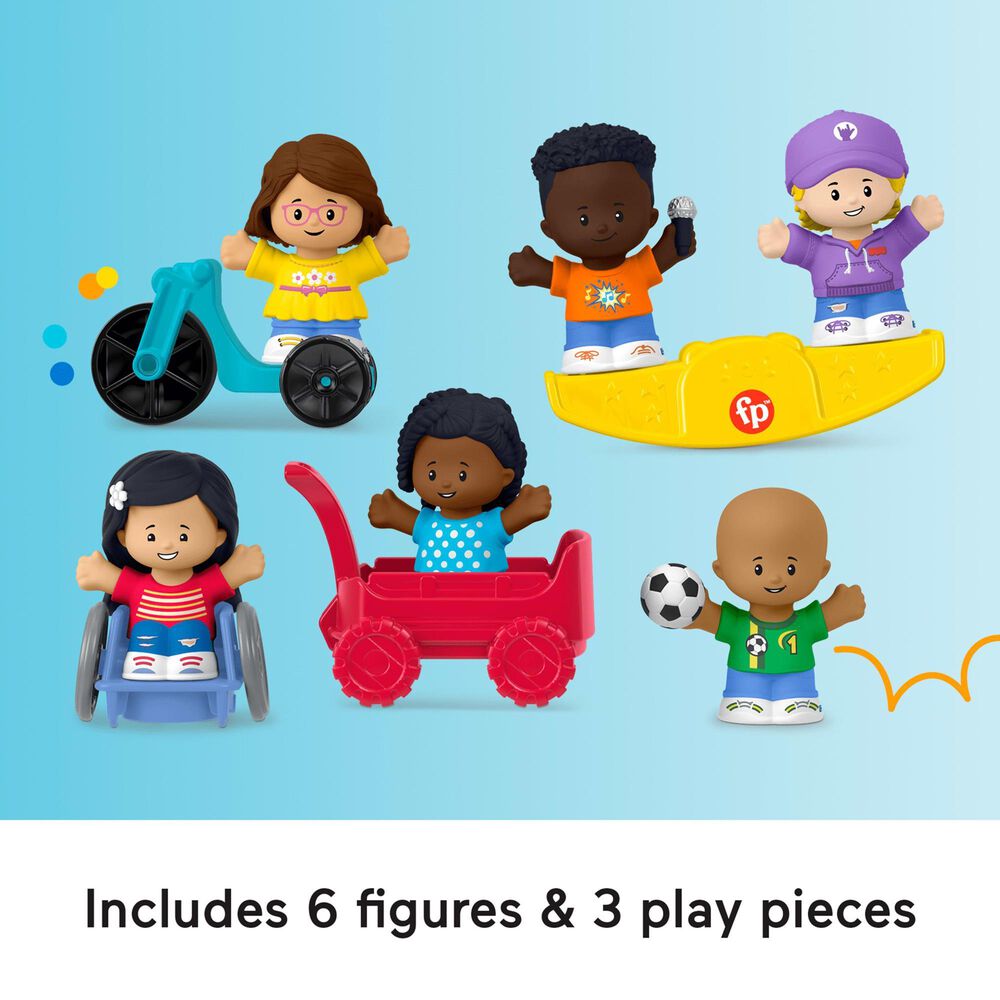 Fisher Price Play for All Figure and Accessory Pack, , large