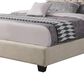 Pacific Landing Chloe California King Upholstered Bed in Oatmeal, , large