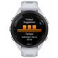 Garmin Forerunner 265S Smartwatch 42mm Black Bezel Whitestone Case with Whitestone and Neo Tropic Silicone Band, , large