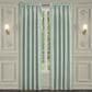 J. Queen New York Spring Garden 84" x 41" Window Panel Pair in Spa, , large