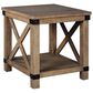 Ashley Aldwin Rectangular End Table in Weathered Gray Brown, , large