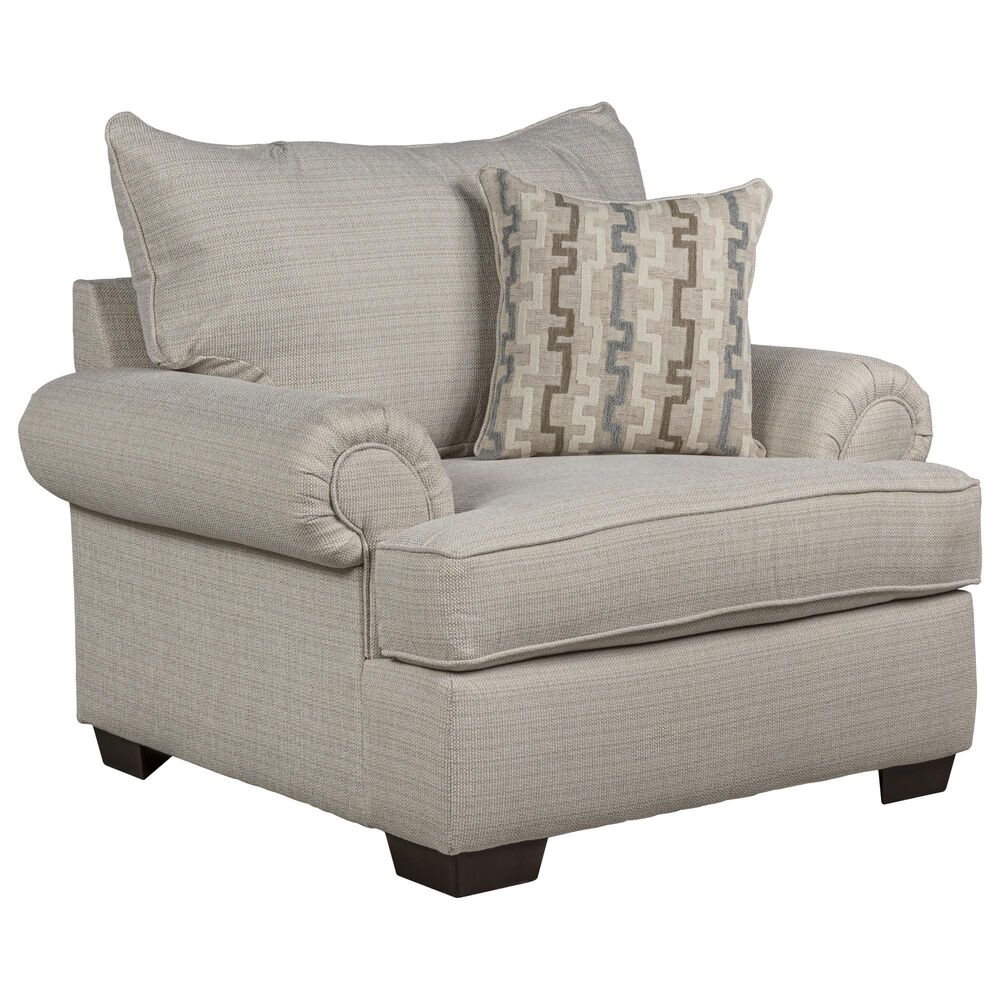 Northwestern Mallory Accent Chair in Chalk, , large
