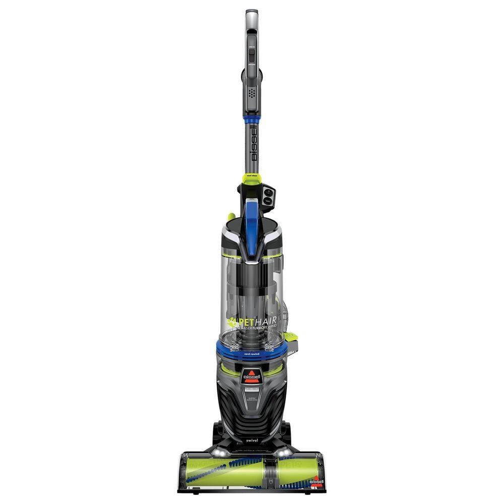 Bissell Pet Hair Eraser Turbo Rewind Upright Vacuum in Cobalt Blue, , large