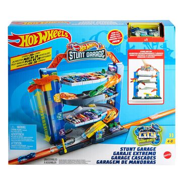 Hot Wheels City Stunt Garage Play Set, , large