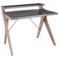 Lumisource Archer Desk in Grey/Walnut, , large