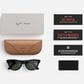 Rayban Glasses Skyler Gen 2 Sunglasses with Green Lenses in Shiny Black, , large