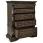 Millenium Maylee 5-Piece King Bedroom Set in Brown, , large
