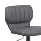 Flash Furniture Adjustable Barstool in Gray, , large