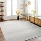Surya Lavadora 9"3" x 12" Gray and Light Gray Area Rug, , large