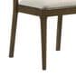 Coaster Ottowa Wood and Upholstered Dining Side Chair in Brown, , large