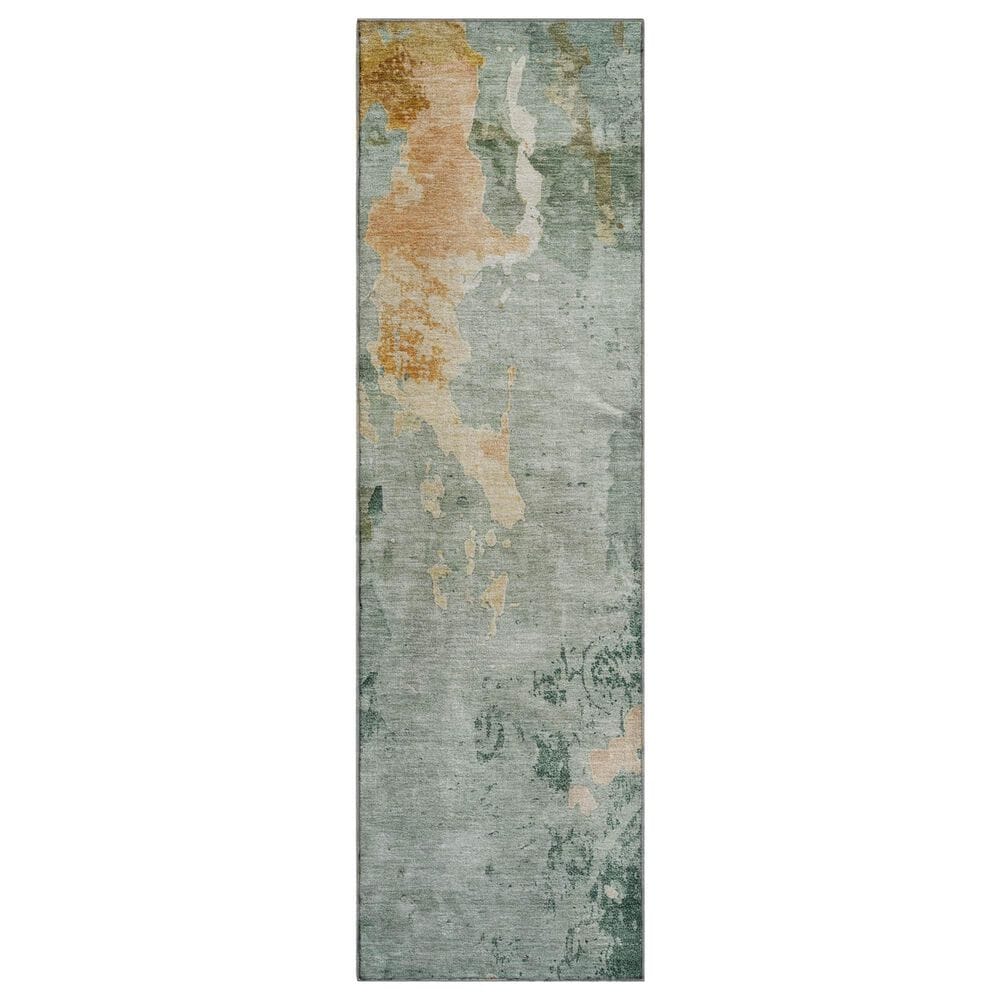 Dalyn Rug Company Bresca 2"3" x 7"6" Seafoam Indoor/Outdoor Runner, , large