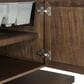 James Martin Vanities Marcello 48" Single Bathroom Vanity in Chestnut with 3 cm Ethereal Noctis Quartz Top, Rectangular Sink and FreePower Wireless Charger, , large