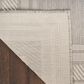 Nourison Horizon HOZ03 Grey 8" x 10" Indoor/Outdoor Area Rug, , large