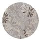Surya Athena ATH-5135 6" Round Taupe, Gray and Charcoal Area Rug, , large