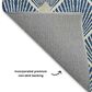 Dalyn Rug Company The Reserve TR9 Navy 3" x 5" Indoor/Outdoor Area Rug, , large