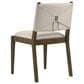Coaster Ottowa Wood and Upholstered Dining Side Chair in Brown, , large