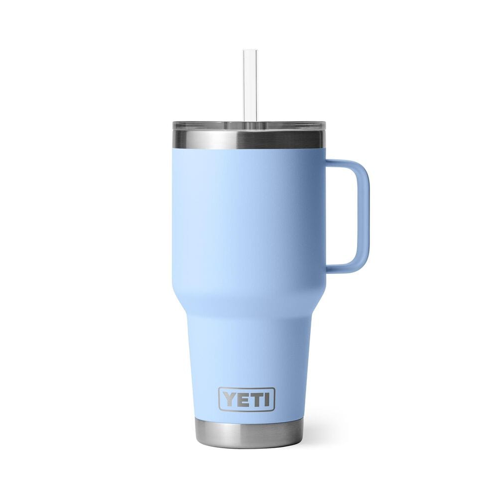 YETI Rambler 35 oz Straw Mug Big Sky Blue, , large