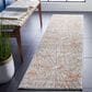 Safavieh Aston ASN728 2" x 8" Ivory and Grey Runner, , large