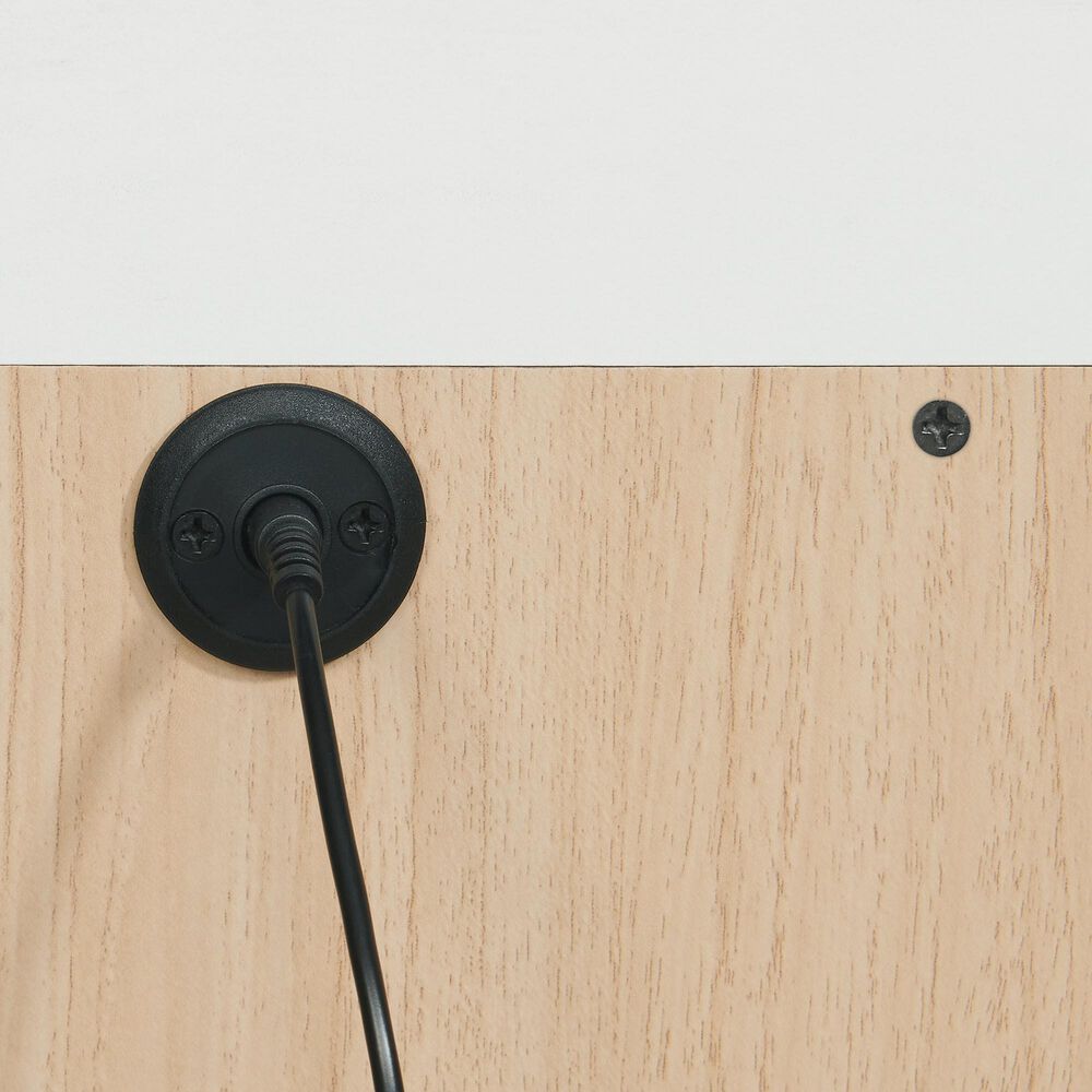 Mayberry Hill Rio 3-Drawer Nightstand in White, , large