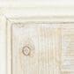 Maple and Jade 59" x 26" Wood Wall Mirror in Distressed White, Gray and Brown, , large