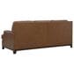 Ashley Saonara Stationary Sofa and Loveseat Set in Amber, , large