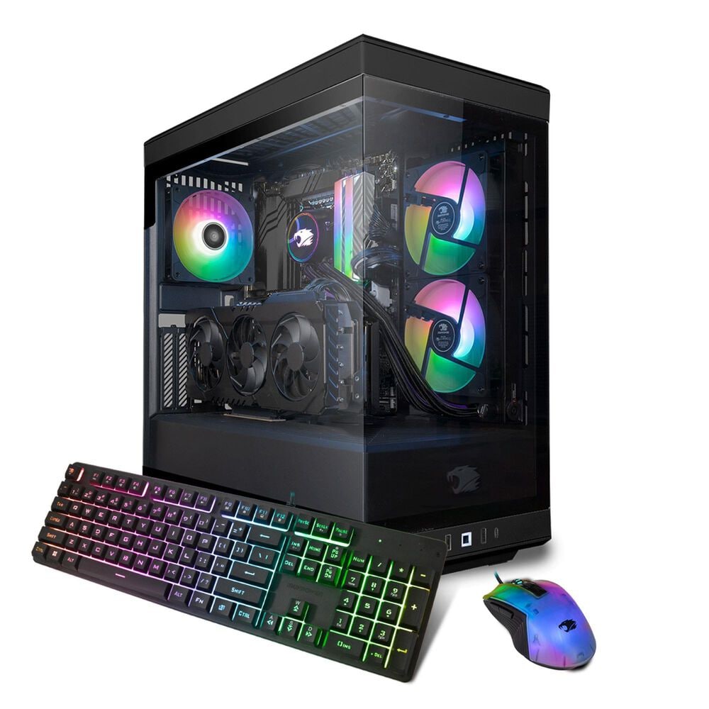 iBUYPOWER Gaming Desktop | Intel Core i7 14700F - 32GB RAM - NVIDIA GeForce RTX 4070 Super - 2TB SSD in Black, , large