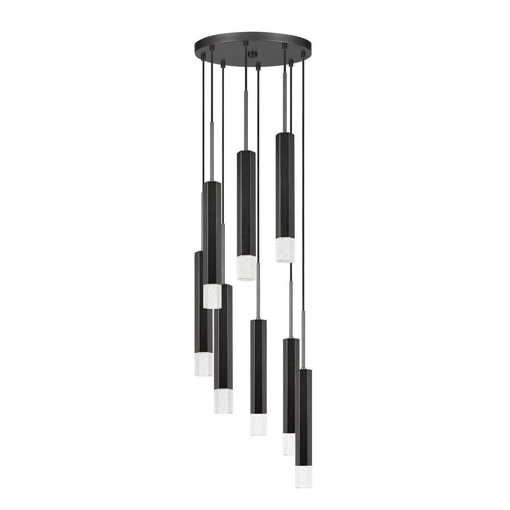 Cal Lighting Troy 8 Light Chandelier in Gun Metal, , large
