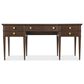 Hooker Furniture Diplomat Writing Desk in Dark Figured Walnut, , large