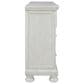 Ashley Robbinsdale 4-Piece Queen Storage Bedroom Set in Antique White, , large