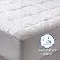 Allied Home Candace Olson Queen Waterproof Mattress Pad 300 Thread Count in White, , large